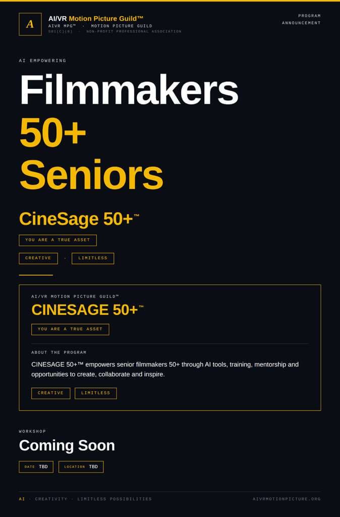 CINESAGE program banner